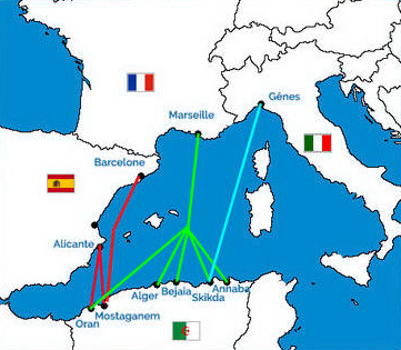 Algerie Ferries TRAGHETTI ALGERIA