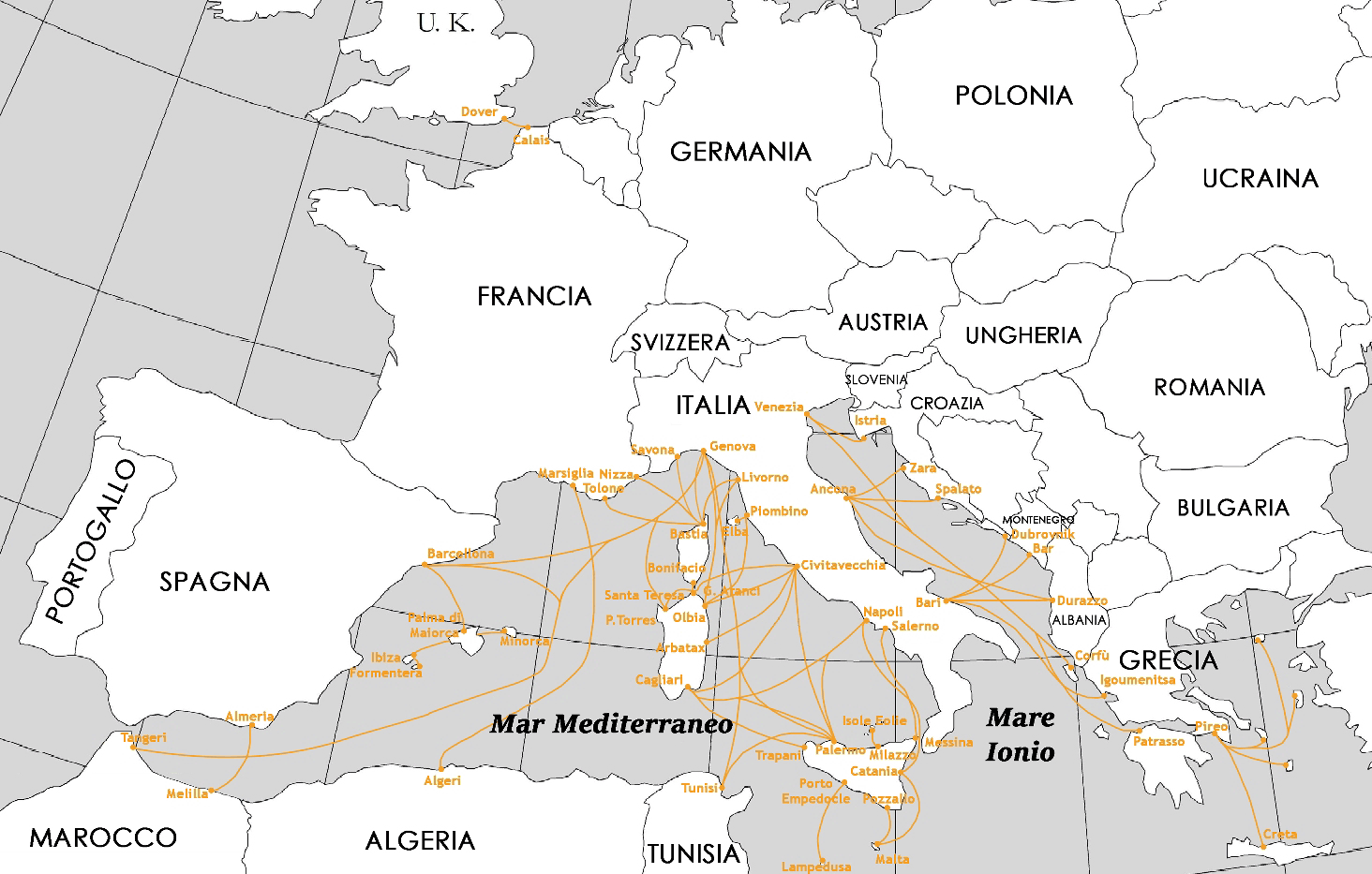 Med Ferries 2023 2024: Guide to Mediterranean ferries